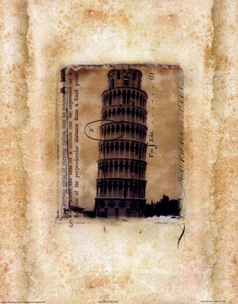 Framed Pisa, Italy Print