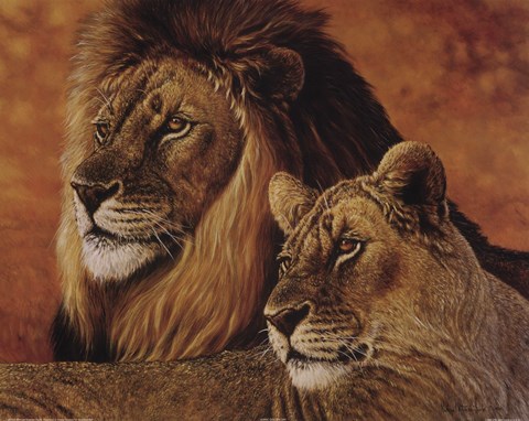 Framed Golden Day Print