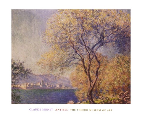 Framed Antibes, c.1888 Print