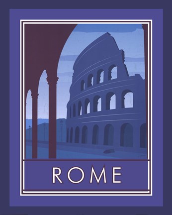 Framed Rome Print