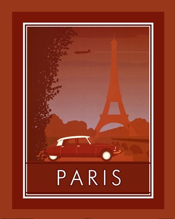 Framed Paris Print