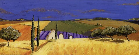 Framed Two Rows of Three Print