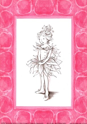 Framed Ballerina Fairy Print