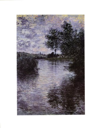 Framed Vetheuil Print