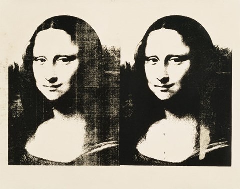 Framed Double Mona Lisa, c.1963 Print