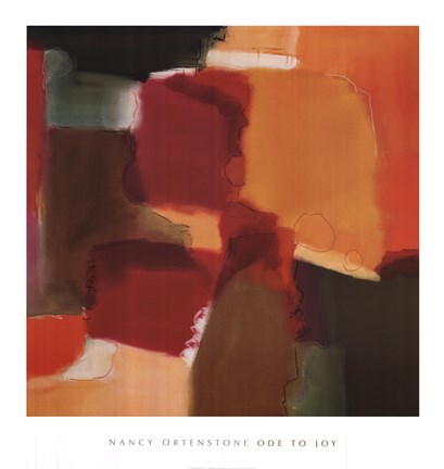 Framed Ode to Joy Print