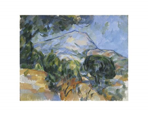 Framed Mount Sainte-Victorie, c.1904 V2 Print