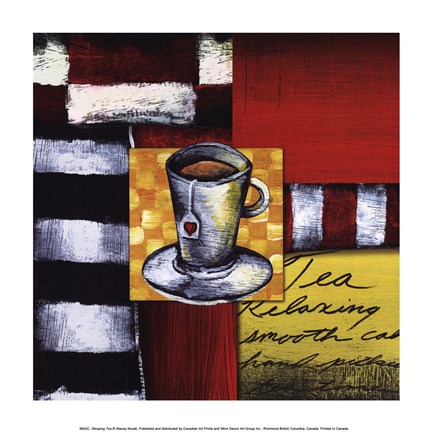 Framed Steeping Tea Print