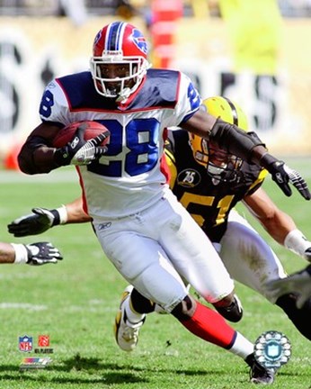 Framed Anthony Thomas - 2007 Action Print