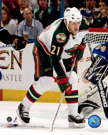 Framed Mark Parrish - 2007 Away Action Print