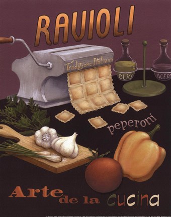 Framed Ravioli Print