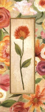 Framed Sweet Romance Panel I Print