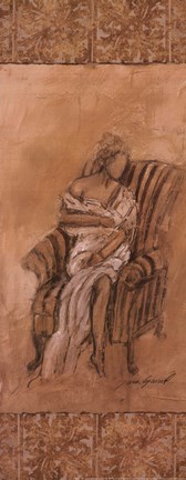 Framed Demure I Print