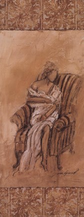 Framed Demure I - petite Print