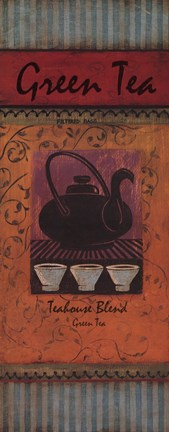 Framed Green Tea Print