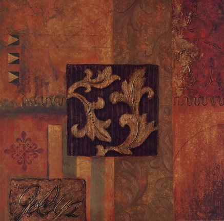 Framed Cinnabar I - CS Print