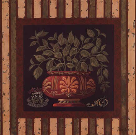 Framed Sweet Basil Print