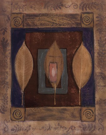 Framed Earth's Surface 1 Print