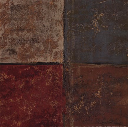 Framed Building Blocks I Print