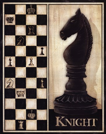 Framed Classic Knight Print