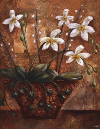 Framed Copper Vessel I Print