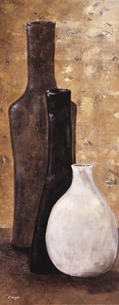 Framed Anthracite II - mini Print