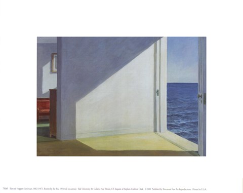 Framed Rooms by the Sea Print