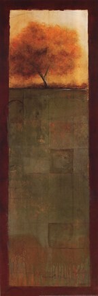 Framed Autumn Vision I Print