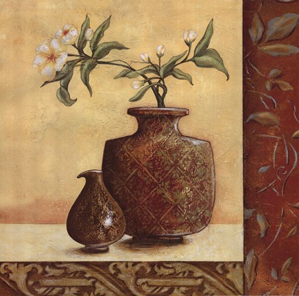 Framed Cinnamon Summer II Print