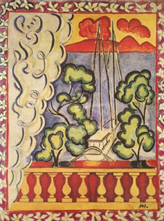 Framed Fenetre a Tahiti, 1935-1936 Print