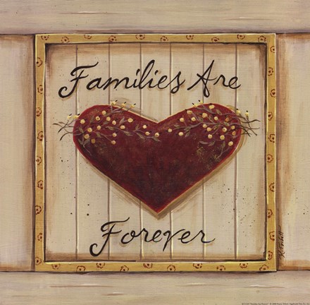 Framed Families Are Forever Print
