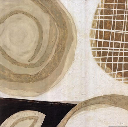 Framed Latticework I Print