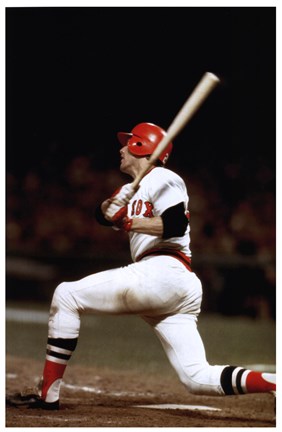 Framed Carlton Fisk Boston Red Sox World Series HR #143 Print