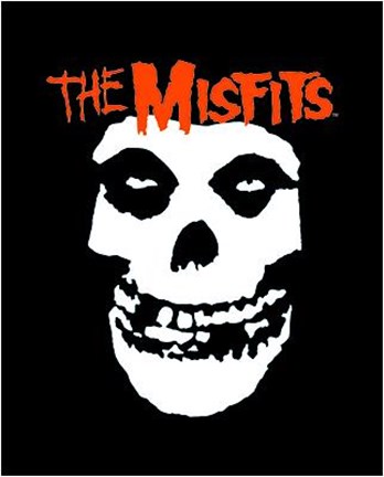 Framed Misfits - Skull Print