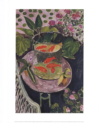 Framed Goldfish Print