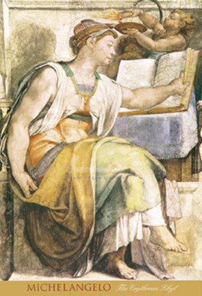 Framed Erythrean Sibyl Print