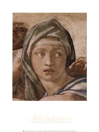 Framed Delphic Sibyl Print
