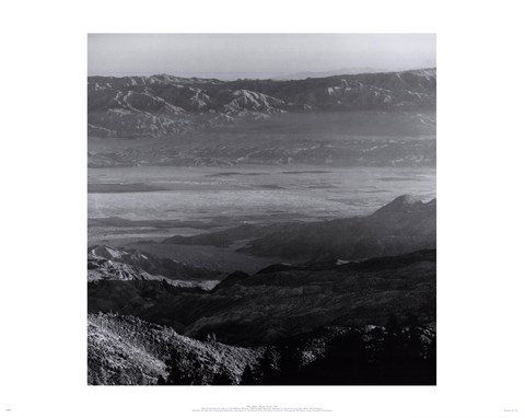 Framed Desert Valley Print