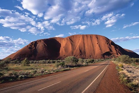 Framed Uluru - Ayres Rock Print