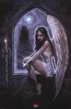 Framed Spiral - Captive Angel Print