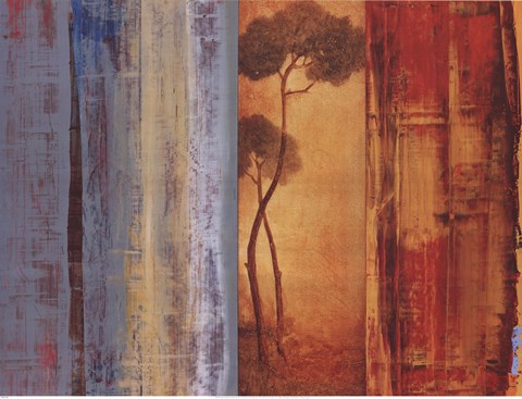 Framed Shadows &amp; Lines I Print