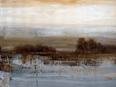 Framed Silver Dawn Print