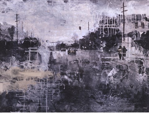 Framed Symphony of the City II Print