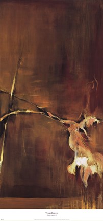 Framed Green Diptych II Print