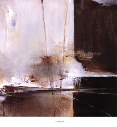 Framed Vanishing Train Print