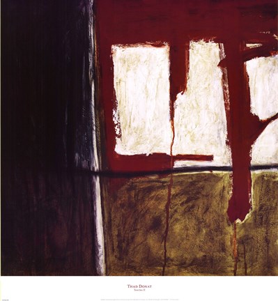 Framed Textiles II Print