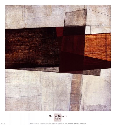 Framed Longcut II Print