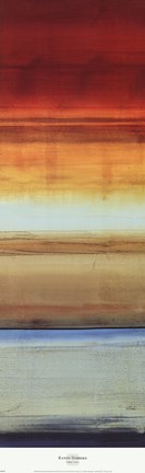 Framed Color Line 1 Print