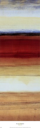 Framed Color Line 3 Print