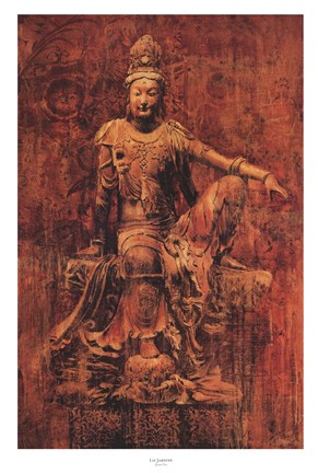 Framed Q'uan Yin Print